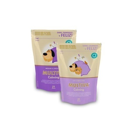 Multiva Calming para Perros Medianos y Grandes, 21 Chews