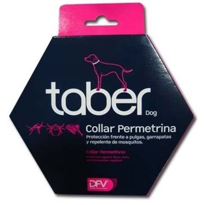 Taber dog collar antiparasitario para perros, con permetrina