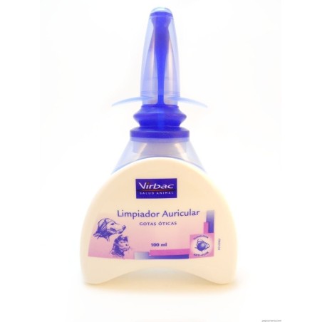 Virbac Limpiador auricular para perros y gatos, 100ml