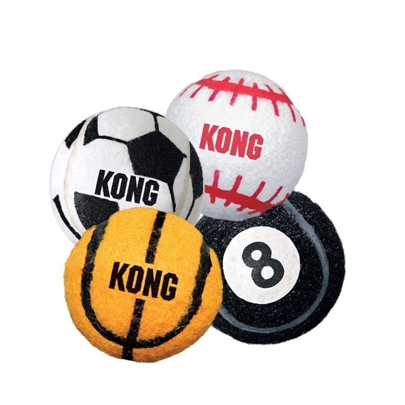 Pack de 3 Pelotas Kong Ball Sport