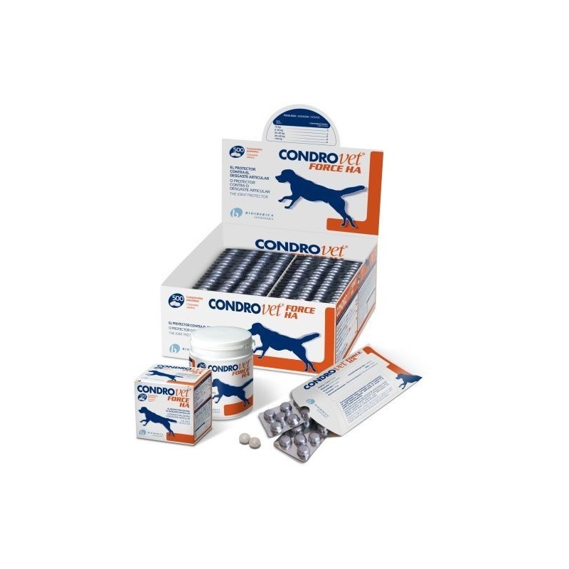 Condrovet Force HA Perros Comprimidos Bioiberica