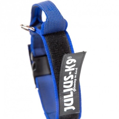 Collar con Asa Engomado Azul Julius K9 para Perro