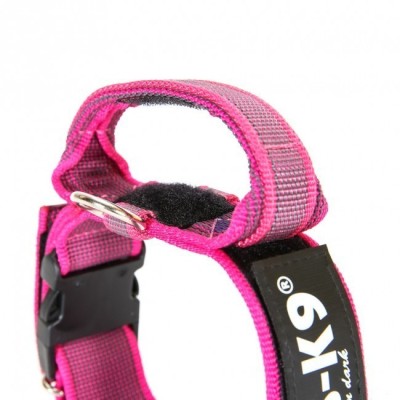 Collar con Asa Engomado Rosa Julius K9 para Perro