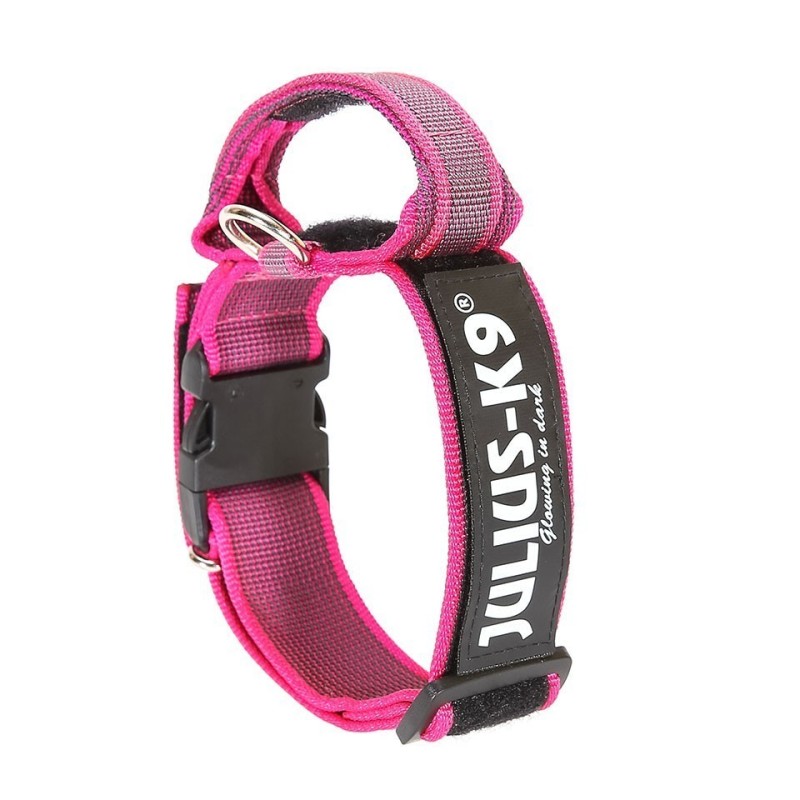 Collar con Asa Engomado Rosa Julius K9 para Perro