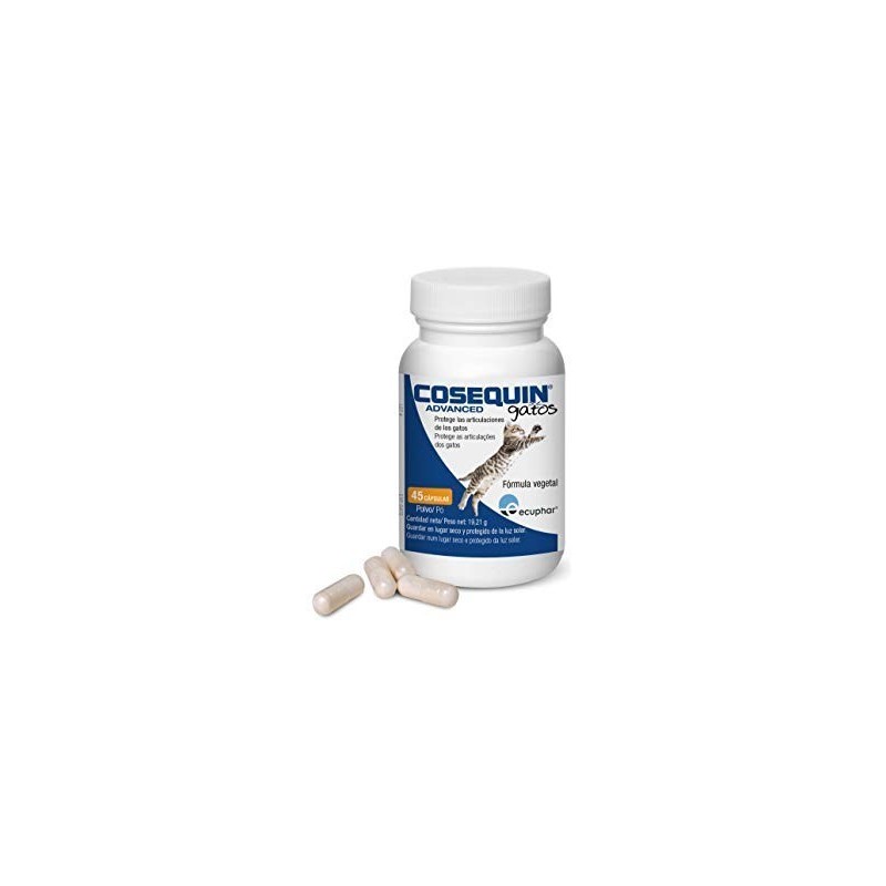 Cosequin para Gatos Ecuphar Condroprotector, 45 comprimidos