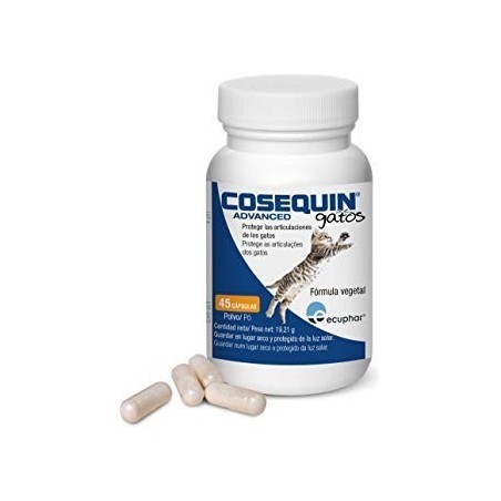 Cosequin para Gatos Ecuphar Condroprotector, 45 comprimidos