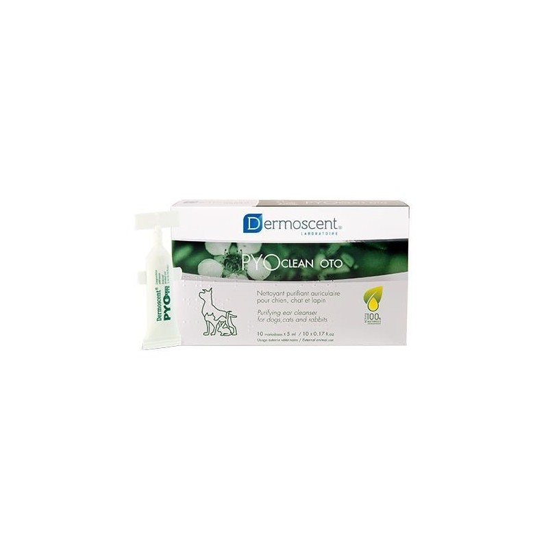 Pyoclean Oto Limpiador Oídos Dermoscent, 10x5ml
