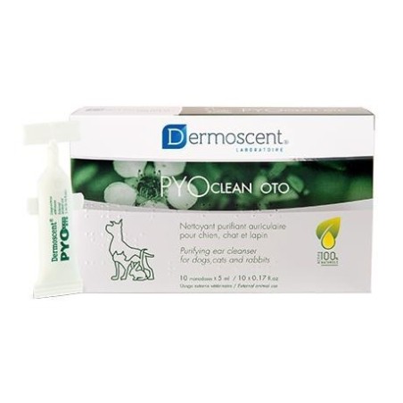 Pyoclean Oto Limpiador Oídos Dermoscent, 10x5ml