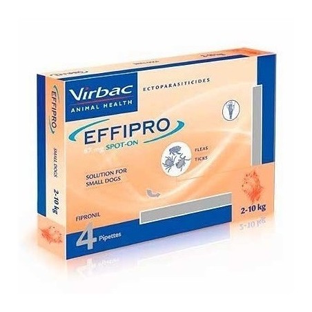 Effipro Pipetas Antiparasitarias perros 2-10kg