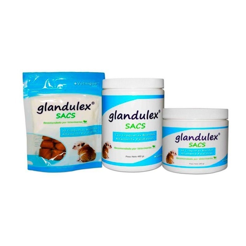Glandulex Sacs Comprimidos Perros JTPharma