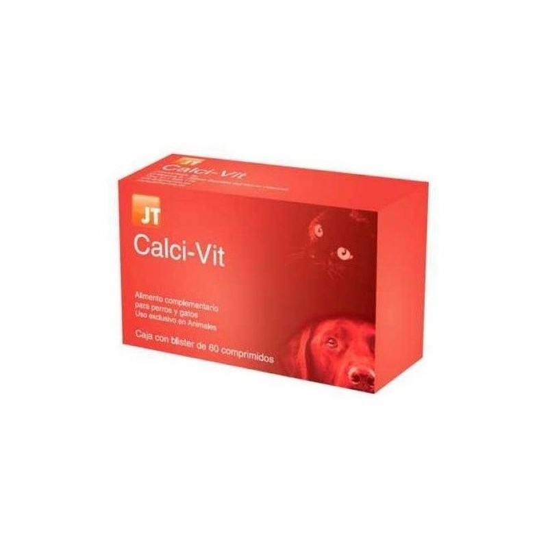 Calci-Vit Comprimidos Perros y Gatos JTPharma
