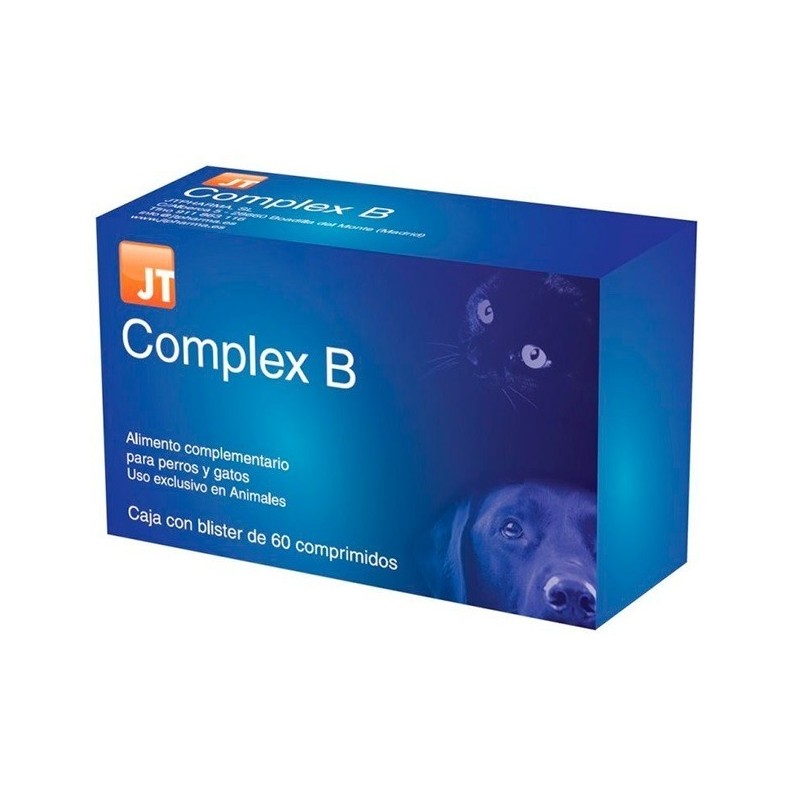 Complex B Perros y Gatos JTPharma, 60 comprimidos