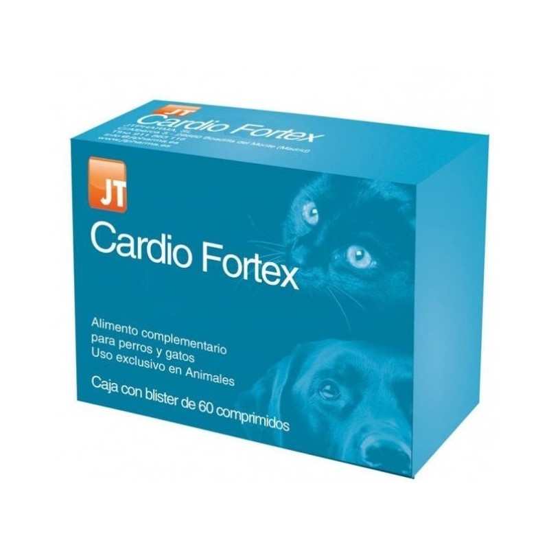 Cardio Fortex Perros y Gatos JTPharma, 60 comprimidos