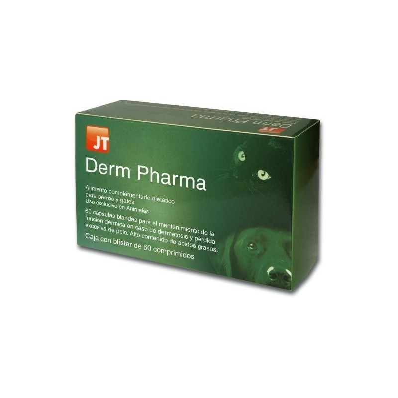 Derm Pharma Perros y Gatos JTPharma, 60 comprimidos