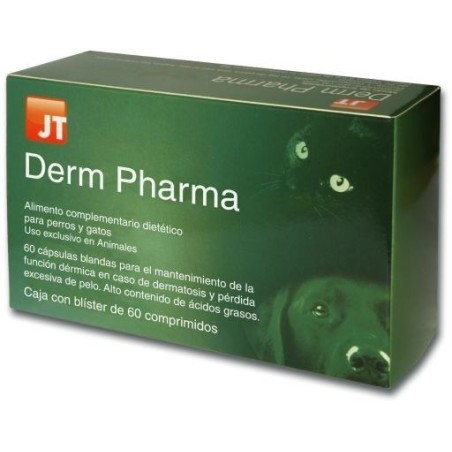 Derm Pharma Perros y Gatos JTPharma, 60 comprimidos