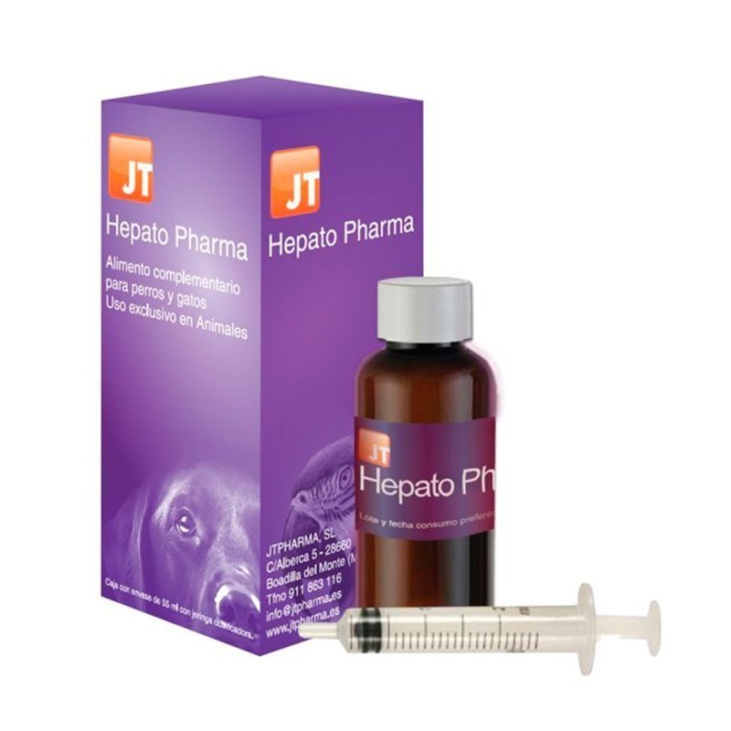 Hepato Pharma Perros y Gatos JTPharma, 55ml