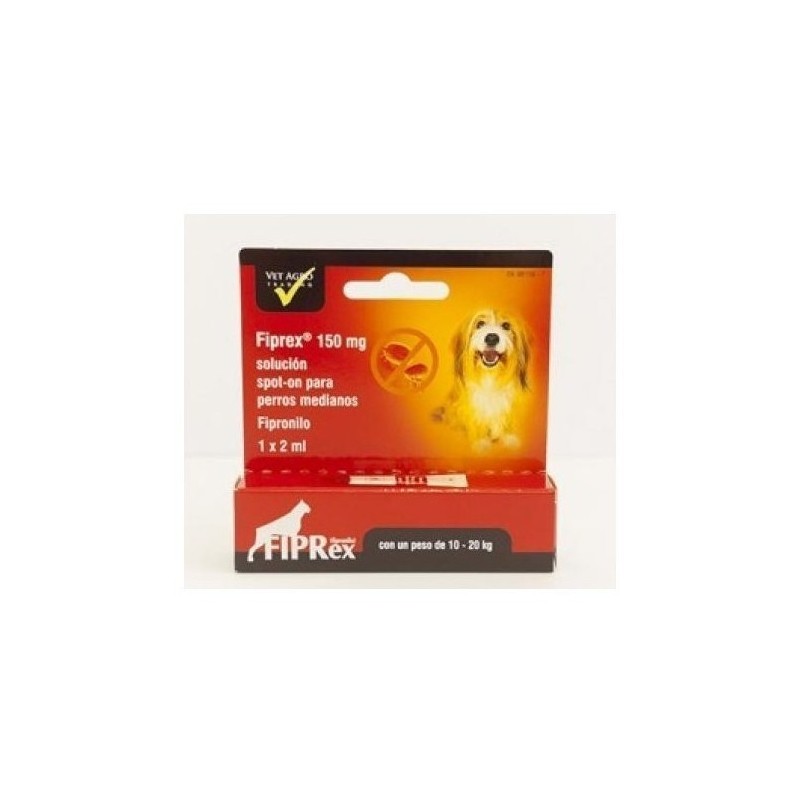 Fiprex Pipetas Antiparasitarias Perros 10-20kg