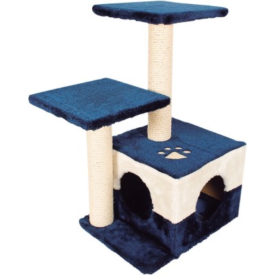 Rascador de gato Savanna Noche, 43x33x68cm