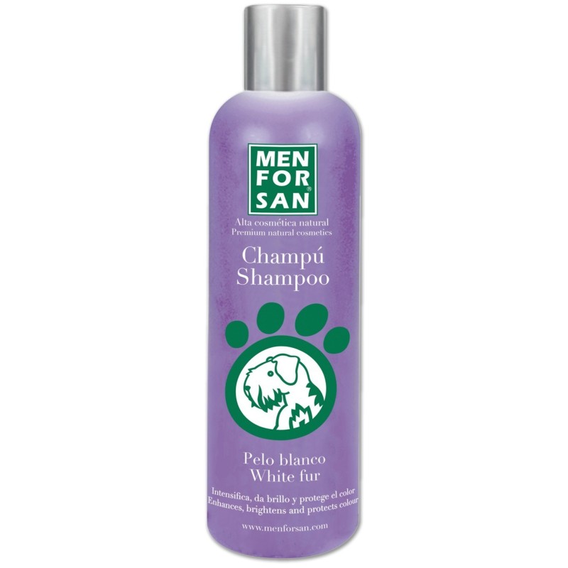 Menforsan Champu Perros Pelo Blanco, 300ml