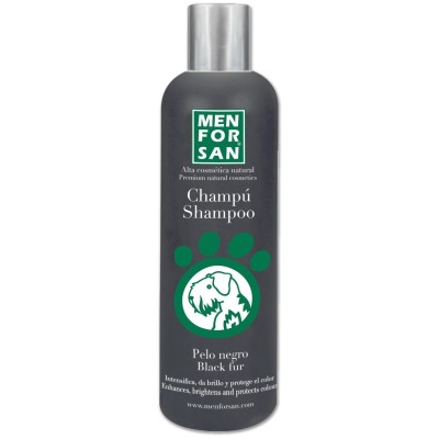 Menforsan Champu Perros Pelo Negro, 300ml