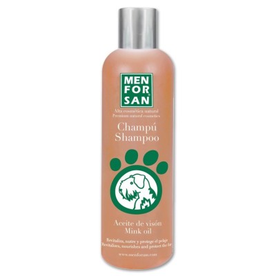 Menforsan Champú Perros Aceite de Visón, 300ml