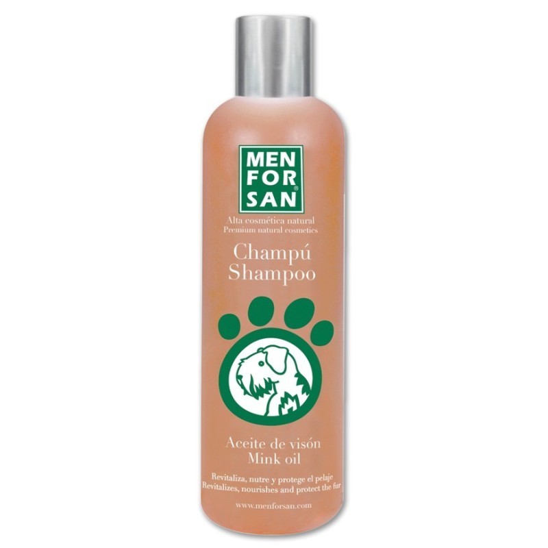 Menforsan Champú Perros Aceite de Visón, 300ml