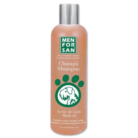 Menforsan Champú Perros Aceite de Visón, 300ml