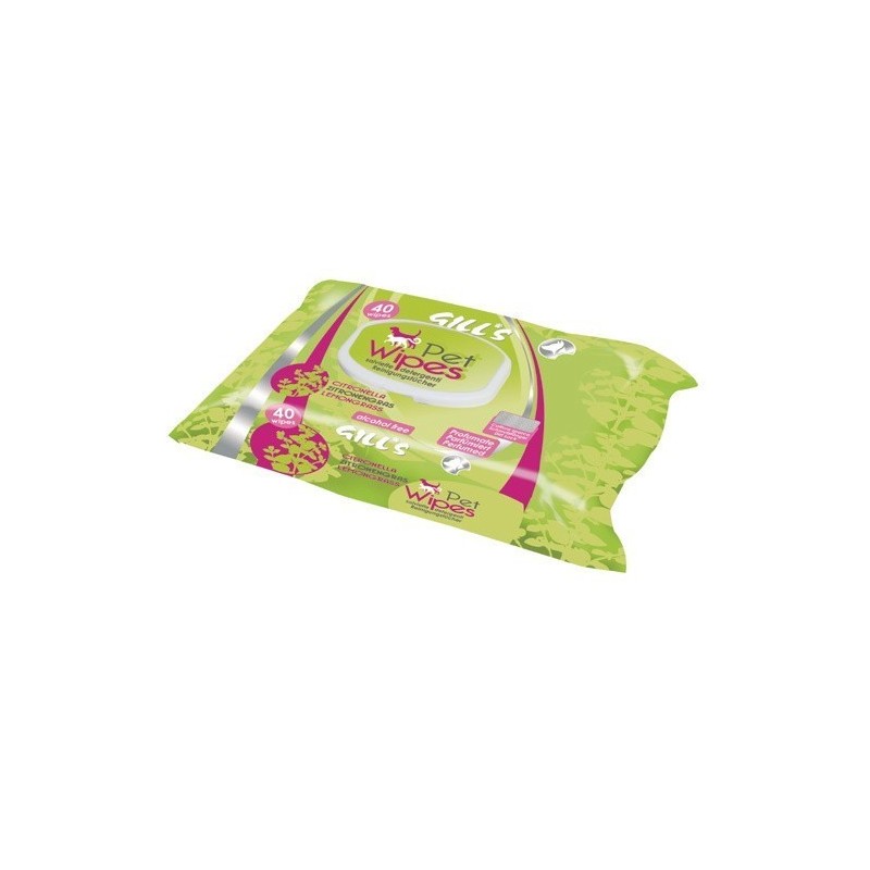 Toallitas Húmedas XL Higienizantes Aroma Citronela Gill's