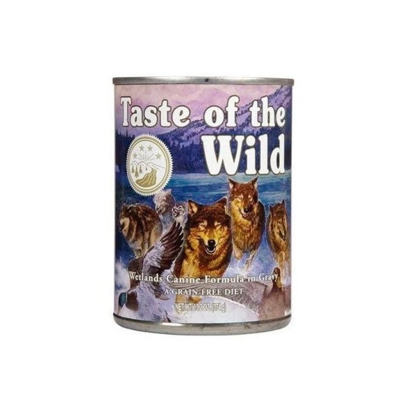 Lata Taste of the Wild Wetlands Pato