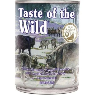 Lata Taste of the Wild Sierra Mountain Cordero