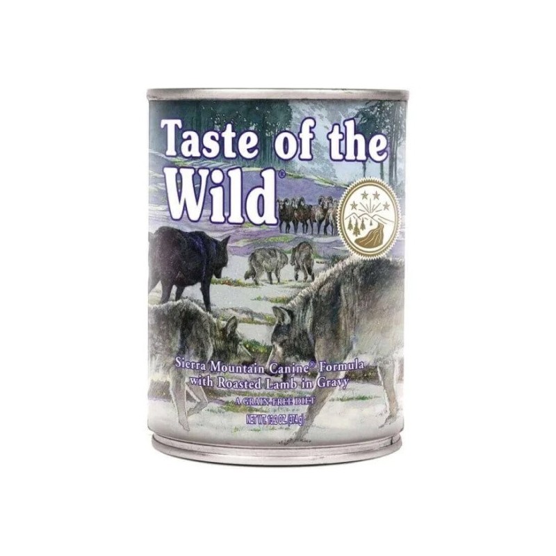 Lata Taste of the Wild Sierra Mountain Cordero