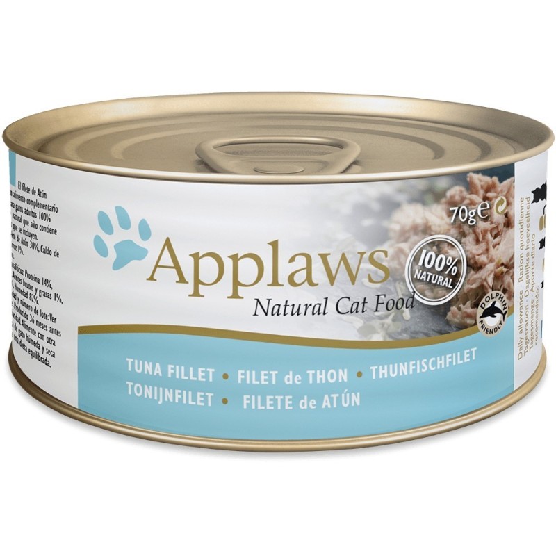 Applaws Lata Gato Filete de Atún