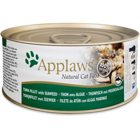 Applaws Lata Gato Filete de Atún con Algas Marinas
