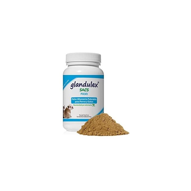 Glandulex Sacs en polvo Gatos y Perros JTPharma