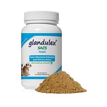 Glandulex Sacs en polvo Gatos y Perros JTPharma