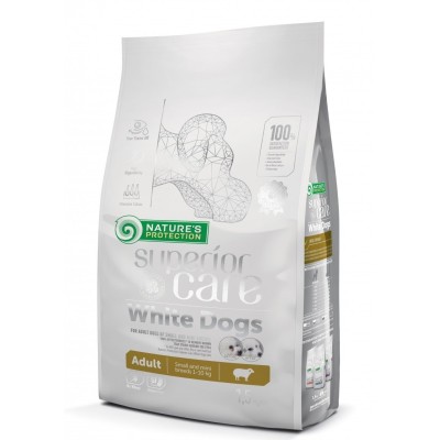 Nature's Protection Cordero White Dog Small