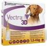 Vectra 3D Pipetas para perros 1,5-4kg Ceva