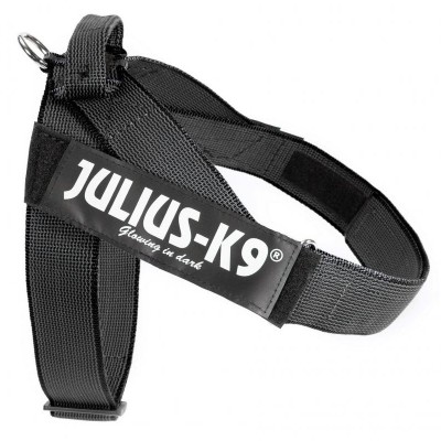 Arnes Julius K9 IDC de Cinta Negro