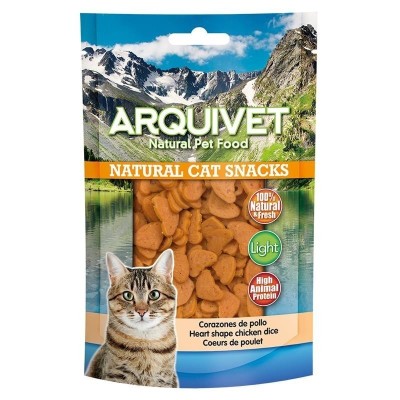 Snack Corazones de Pollo Gato Arquivet