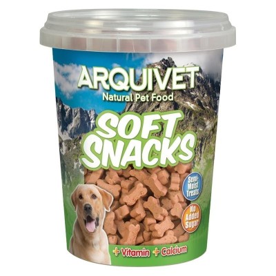 Snacks para Perros Soft Huesitos de Salmón Arquivet