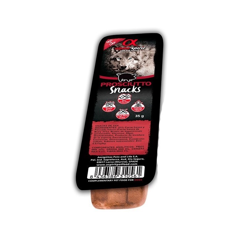 Snack Alpha Spirit Perros Tacos Jamón