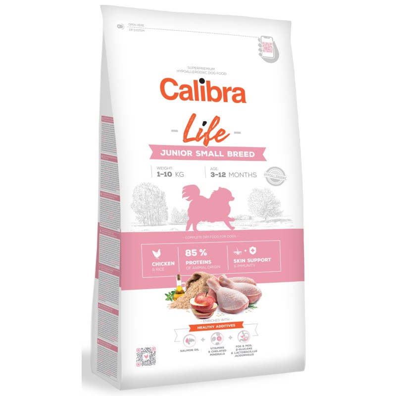 Pienso Calibra Dog Life Junior Razas Pequeñas Pollo