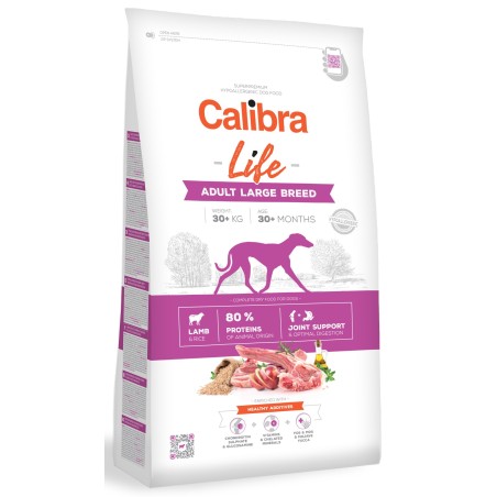 Pienso Calibra Dog Life Adulto Razas Grandes Cordero