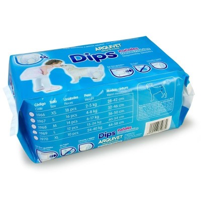 Pañales para Perros Dips Arquivet - 2