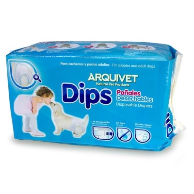Pañales para Perros Dips Arquivet - 3