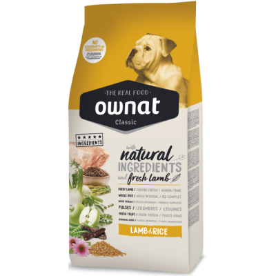 Ownat Classic Pienso Perros Lamb & Rice