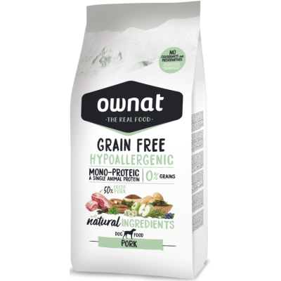 Ownat Grain Free Hypoallergenic Cerdo