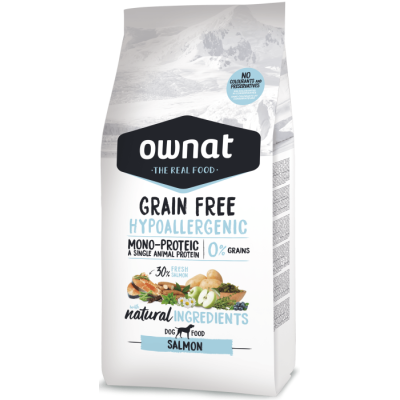Ownat Grain Free Hypoallergenic Salmón