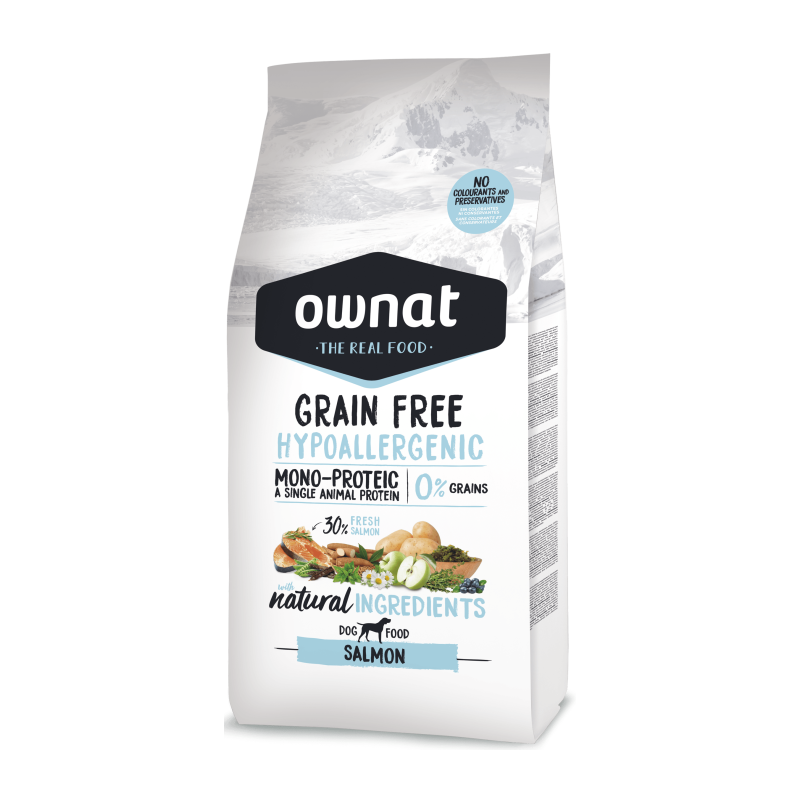 Ownat Grain Free Hypoallergenic Salmón