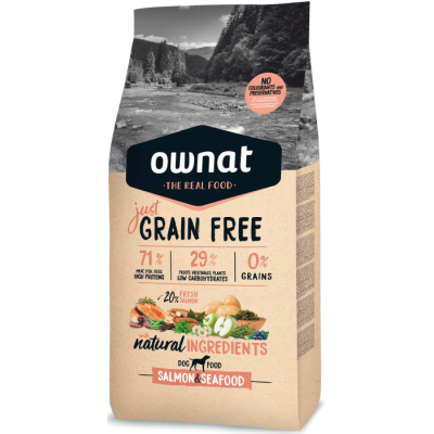 Ownat Just Grain Free Salmon & Seafood